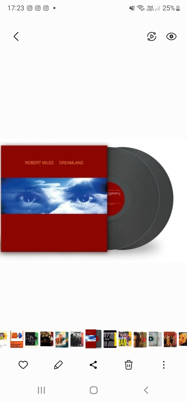 Robert Miles - Dreamland - NAD23 Double Coloured Vinyl Album