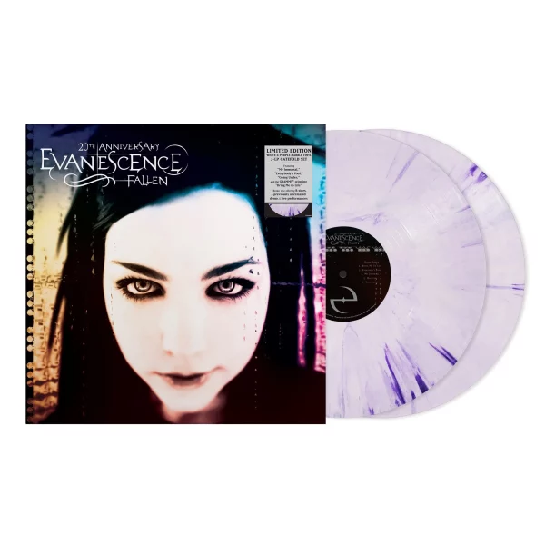 Evanescence – Fallen : 20th Anniversary (White/Purple Vinyl 2LP) UK Link