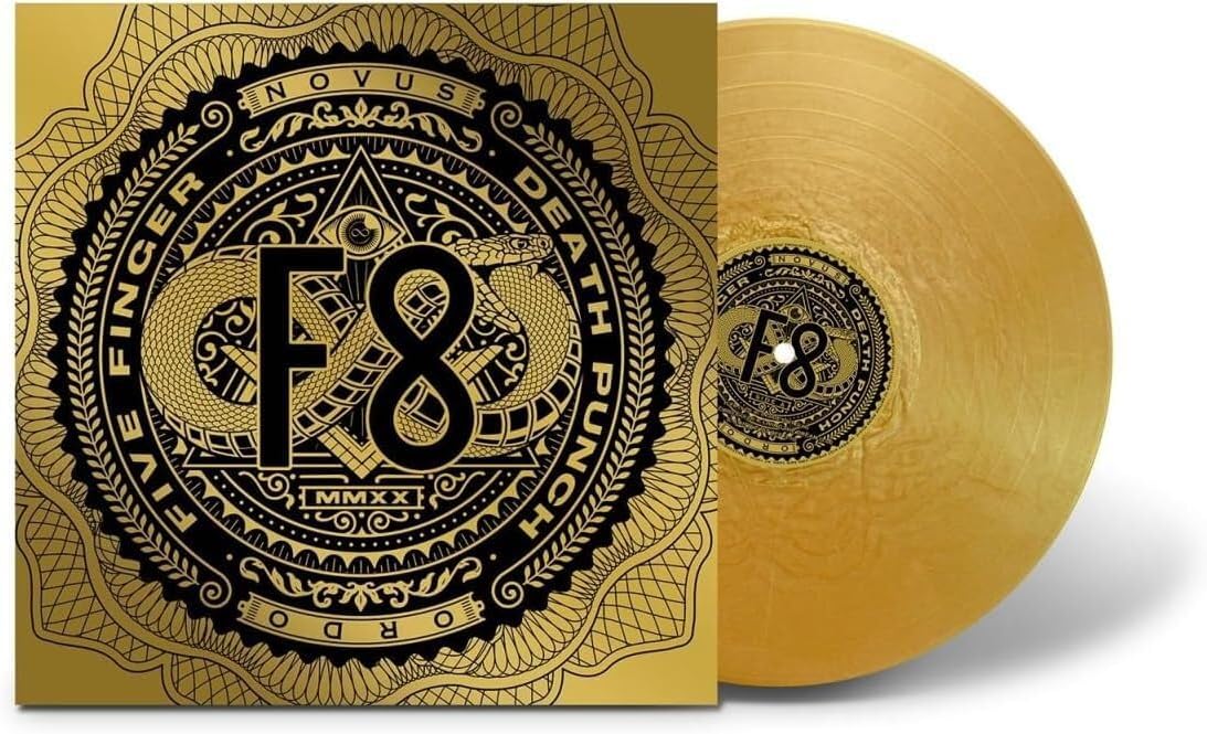 Five Finger Death Punch - F8 - Ltd Double Gold Nugget Vinyl (UK Link)