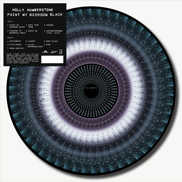 Holly Humberstone - Paint My Bedroom Black - Ltd Numbered Zoetrope Pic Disc