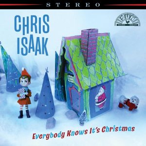 Chris Isaak - Everybody Knows It's Christmas Deluxe Spring Green/Bone White Swirl Vinyl (US Link)