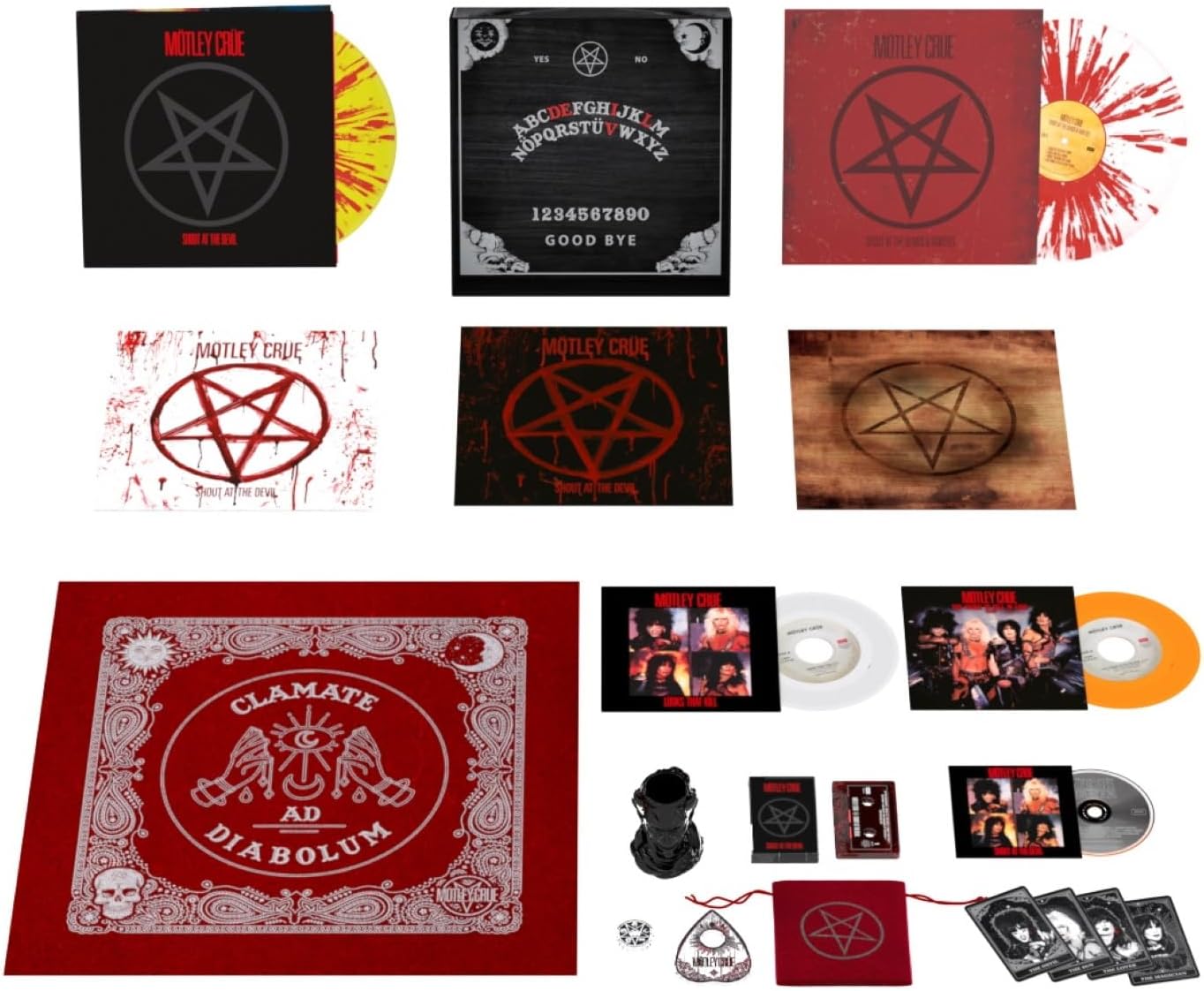 M√∂tley Crue - Shout At The Devil (40th Anniversary Boxset) UK Link