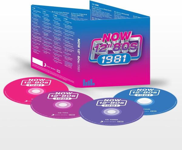 NOW 12" 80s: 1981 - 4xCD Set (UK Link)