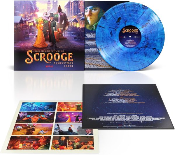 Scrooge A Christmas Carol (Limited Edition Blue Marbled Vinyl)