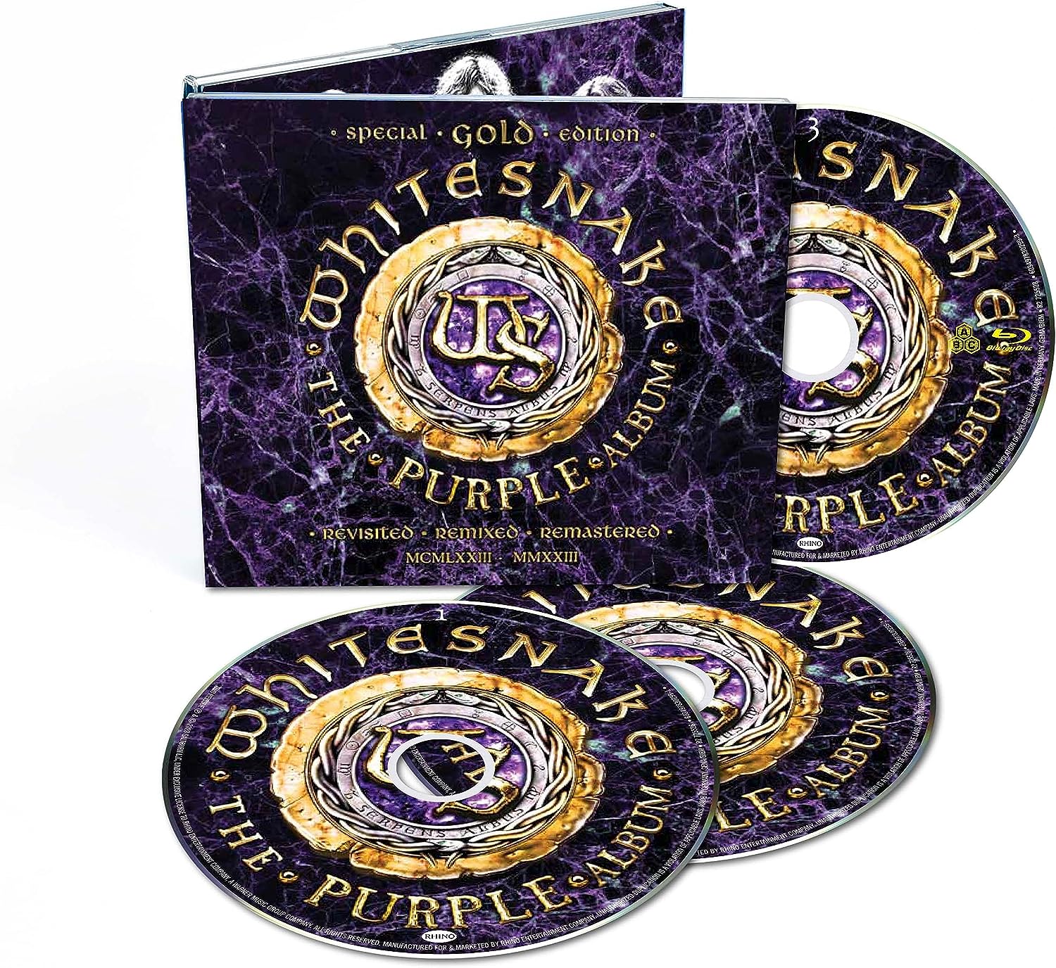 Whitesnake - The Purple Album: Special Gold Edition - 2xCD/Blu-ray (UK Link)