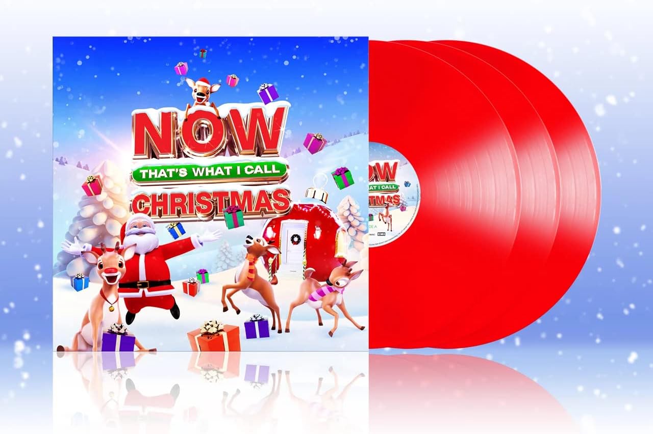 NOW That's What I Call Christmas - Triple Red Vinyl Album (UK Link)