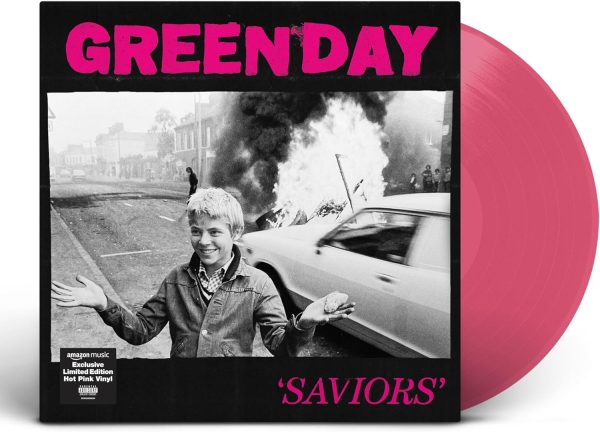 Green Day - Saviors (Limited Amazon Exclusive Edition Pink Vinyl (UK Link)