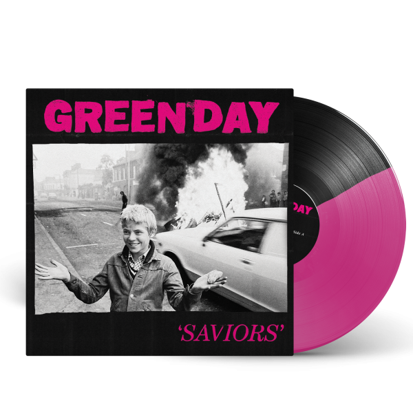 Green Day – Saviours (Indie Store Exclusive Black/Pink Vinyl)