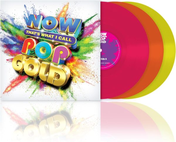 NOW That’s what I Call POP GOLD Triple Coloured Vinyl Box Set