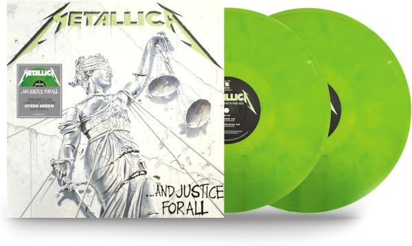 Metallica - ...And Justice For All - Double Dyers Green Vinyl