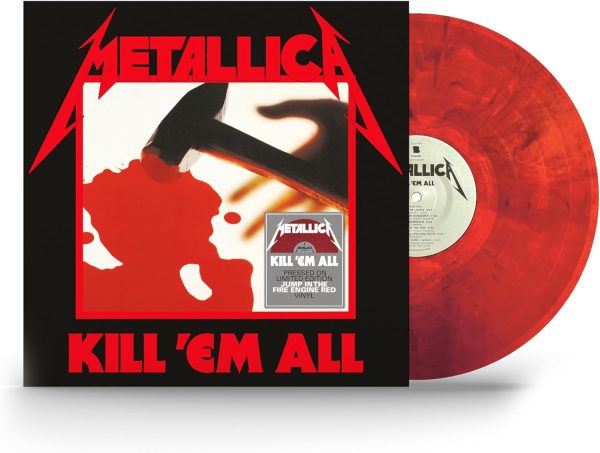 Metallica - Kill'em All - Jump In The Fire Engine Red Vinyl Album