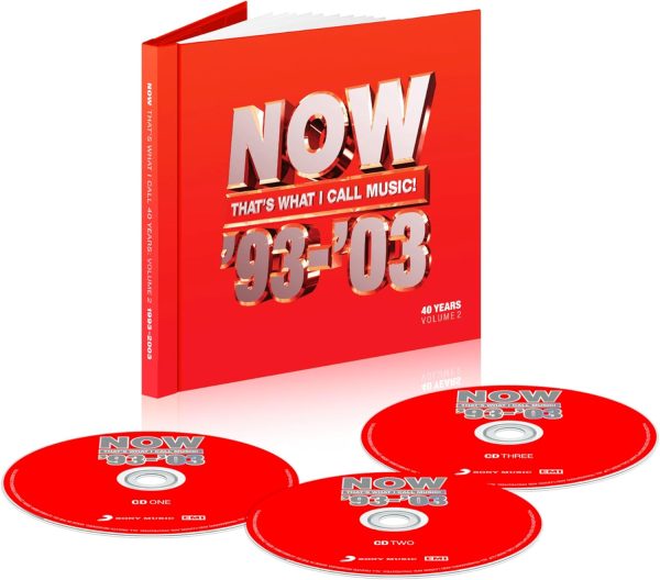 NOW That's What I Call 40 Years: Volume 2 - 1993-2003 3xCD Boxset