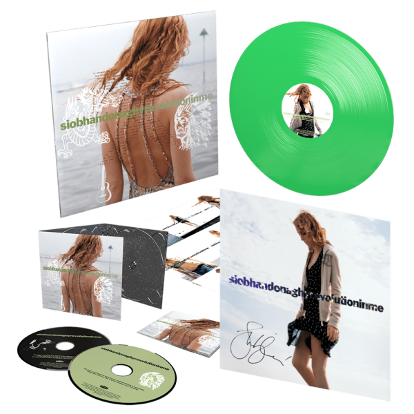 Siobhan Donaghy - Revolution In Me - Limited Edition Green Vinyl + Expanded 2xCD Bundle + Bonus Signed Print