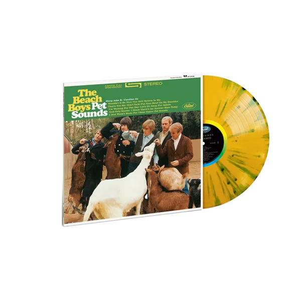 The Beach Boys - Pet Sounds Limited Edition Yellow / Green Splatter LP