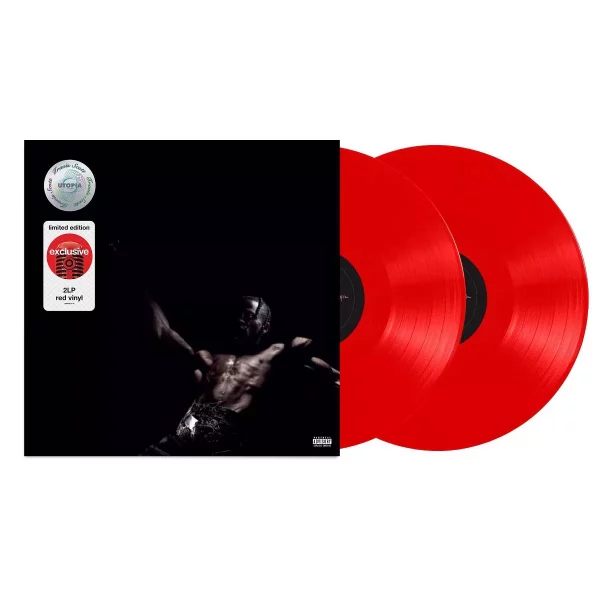 Travis Scott - Utopia (Target Exclusive Double Opaque Red Vinyl)