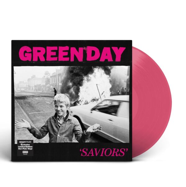 Green Day - Saviors (Limited Amazon Exclusive Pink Vinyl) UK Link