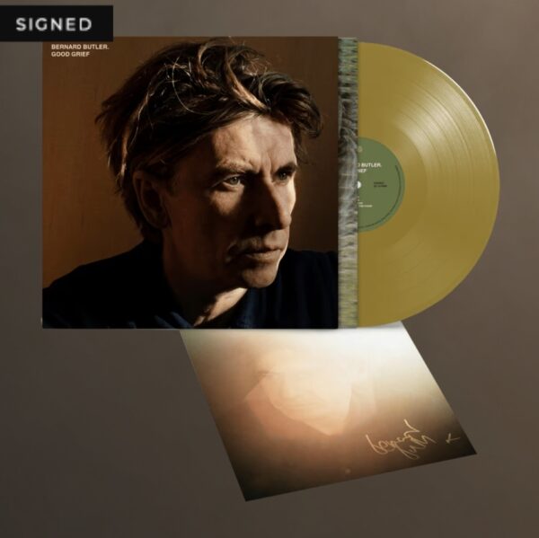 BERNARD BUTLER - GOOD GRIEF - GOLD VINYL W/ SIGNED PRINT (EXCLUSIVE)