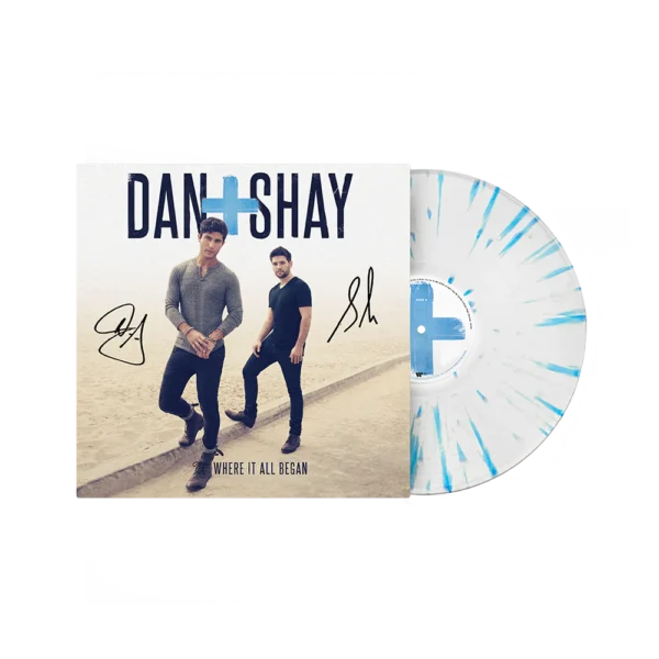 Dan + Shay - Where It All Began Vinyl (Signed Blue Splatter)