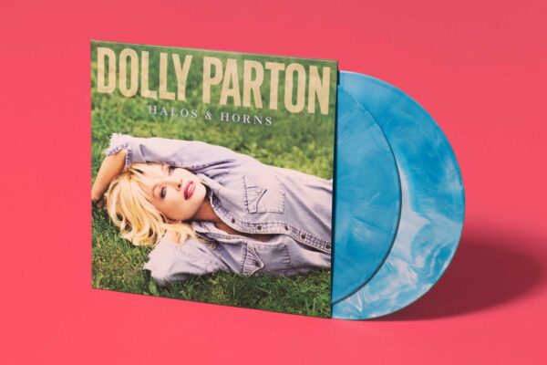 Dolly Parton - Halos & Horns - VMP Exclusive Double Blue Galaxy Vinyl