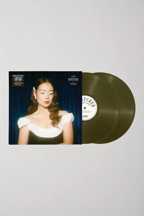 Laufey - Bewitched: The Goddess Edition - Urban Outfitters Exclusive Transparent Dark Green Limited 2XLP