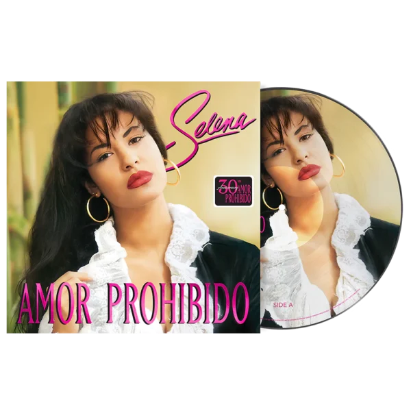 SELENA - AMOR PROHIBIDO - PICTURE DISC VINYL - 30TH ANNIVERSARY EDITION