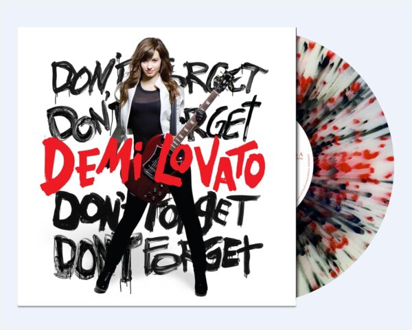 Demi Lovato - Don't Forget - Clear/Red/Black Splatter Vinyl (US Link)